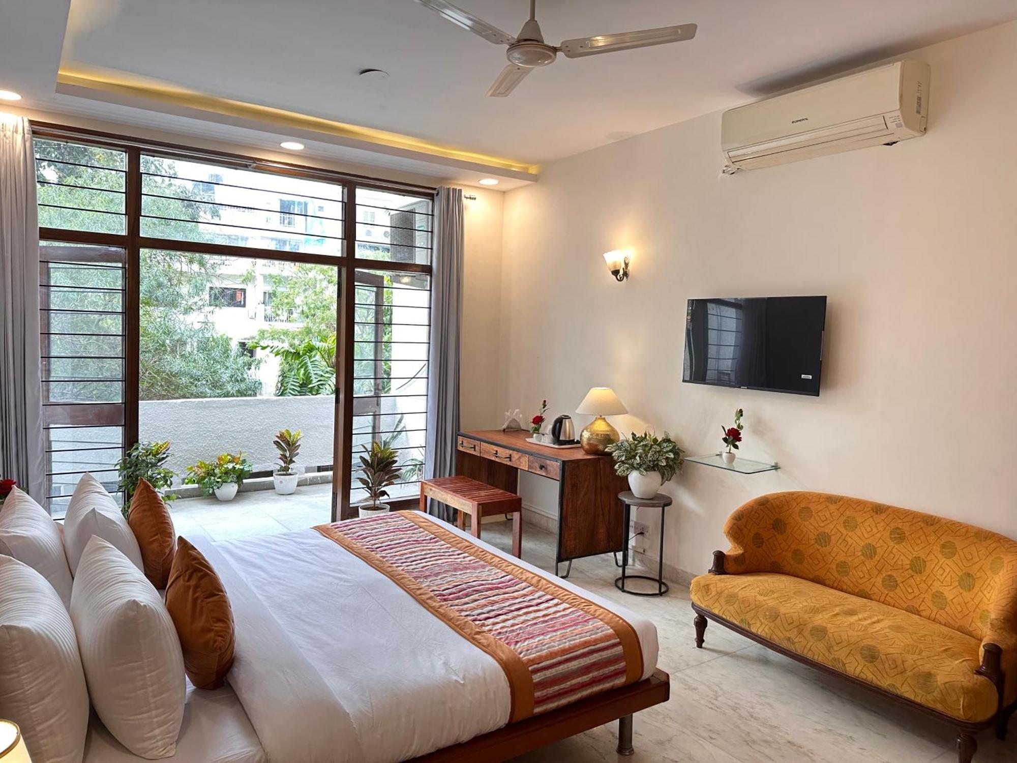 Отель Grove Residency Hauz Khas New Delhi Couple Friendly Экстерьер фото
